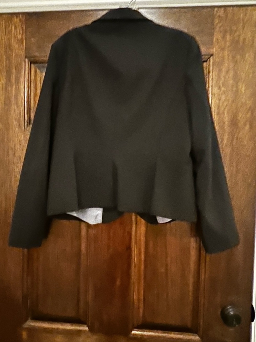 Calvin Klein Black Two-Button Tailored Blazer - Picture 3 of 6